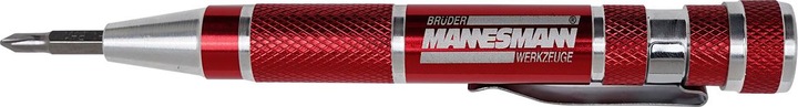 Actual product image Mannesmann Precision mechanic bit set, 9-in-1