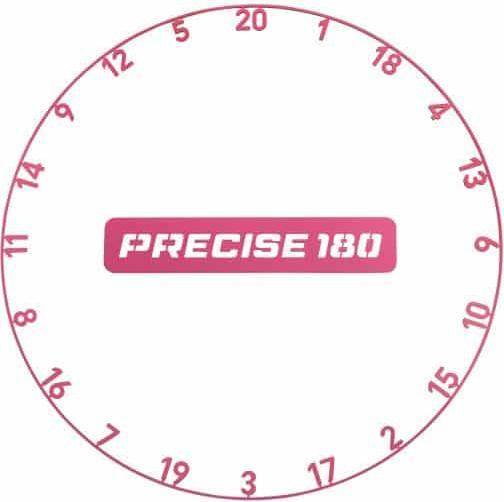 Image du produit Precise180 Onepiece Zahlenring Cyber Pink