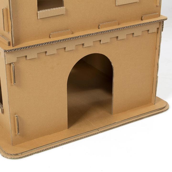 Actual product image CanadianCat Cat Tower Sir Scratch-A-Lot, XL (105 cm, Nature)