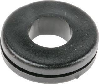 RS PRO Black PVC 18mm Round Cable Grommet for Maxi