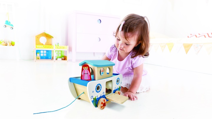 Actual product image Hape Trailing Ark