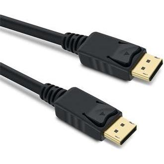 PremiumCord DisplayPort-Kabel - DisplayPort 1,5 m Schwarz (kport8-015) (1.50 m, DisplayPort), Video Kabel
