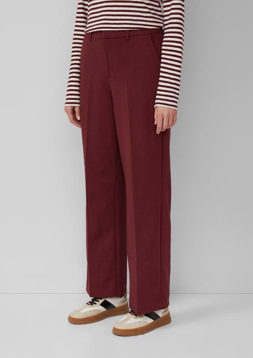 Actual product image S.Oliver Hose Wide-Leg-Hose aus Struktur-Jersey (34)