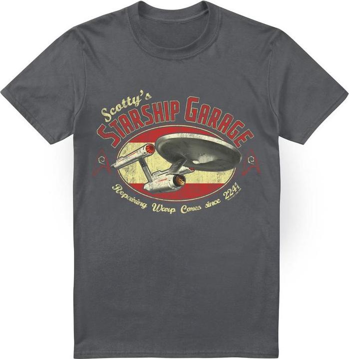 Actual product image Mens Scotty's Garage T-Shirt (L)