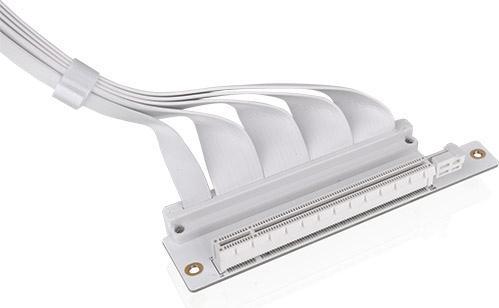Image du produit Thermaltake TT PCI-E 4.0 Dual 90 Degree Riser Cable 40cm white