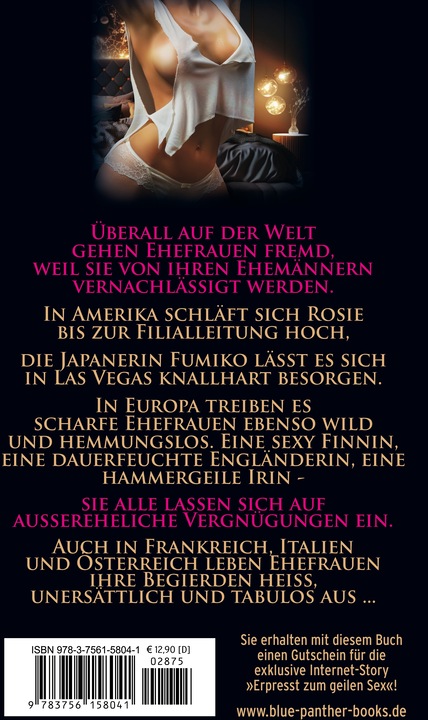 Produktbild Versaute Eheschlampen - hei, leidenschaftlich und verdorben | 8 geile erotische Geschichten (Deutsch, Hannah Stevens, Blue Panther Books, 2024)