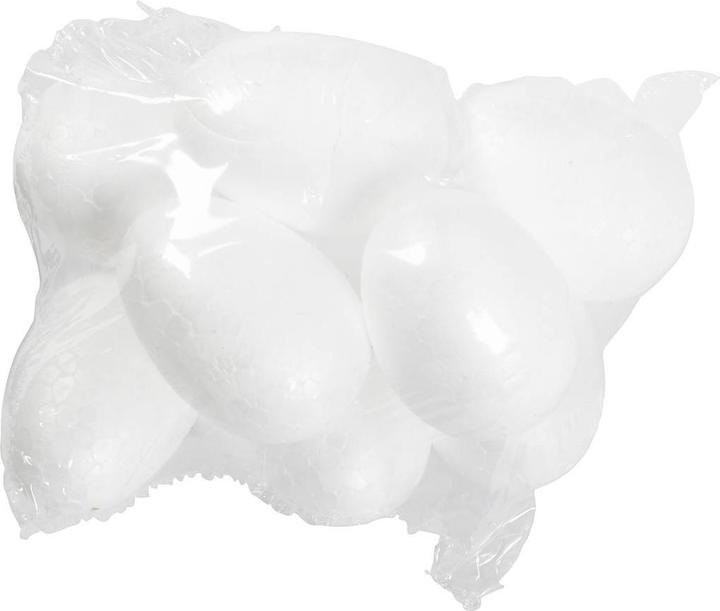 Produktbild Creativ Company Styropor Ei (10 x, 5 x 9 x 16 cm)