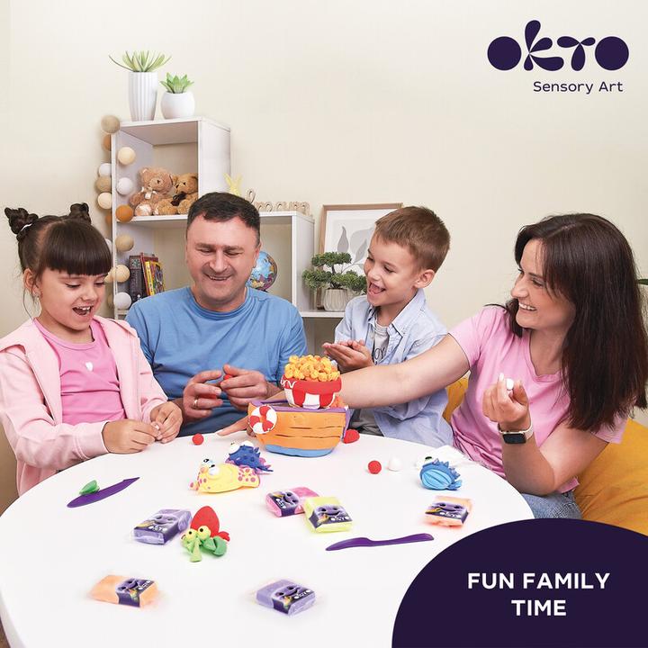 Produktbild Okto Ein Satz leichter Spielknete, Foamcoline, 36 Farben