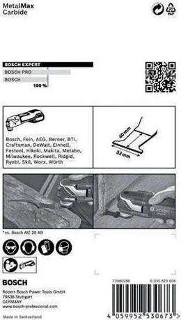 Productafbeelding Bosch Professional Zubehör Lama per Sega da Banco Expert MetalMax