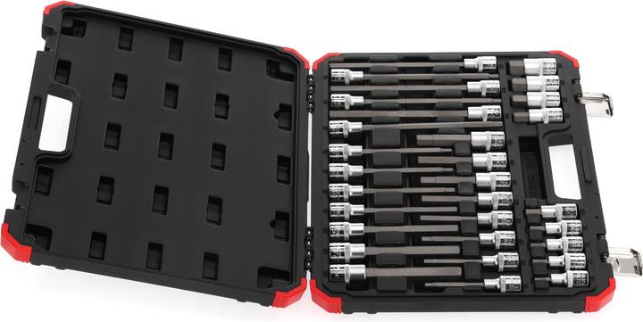 Productafbeelding Gedore Red Set schroevendraaierbussen 1/2 IN 30 stuks (19 mm, 12 mm, 14 mm, 16 mm, 10 mm, 18 mm, 17 mm, 11 mm, 15 mm, 13 mm)