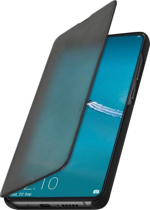 Produktbild Avizar Huawei Mate 20 Flip Cover mit Spiegeleffekt & Standfunktion – Schwarz (Huawei Mate 20)