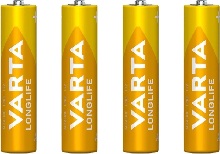 Productafbeelding Varta Longlife (4 Pcs., AAA, 1200 mAh)