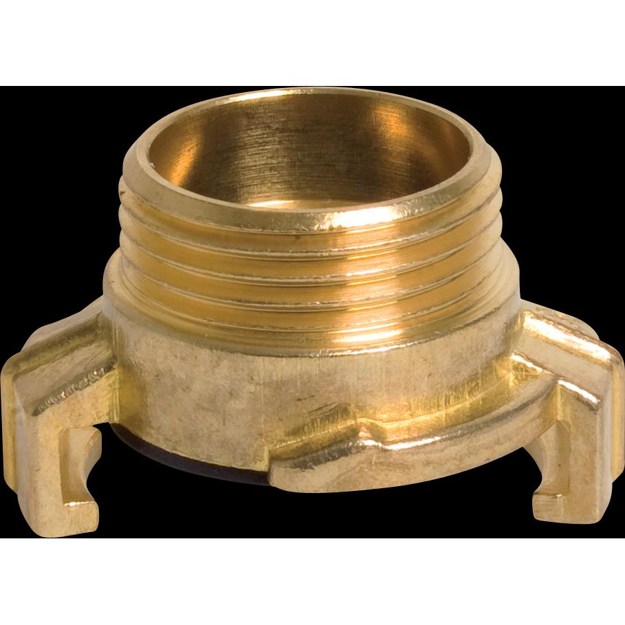 Thumbnail - Mega, Schlauchanschluss + Schlauchverbinder, Gewindestück Messing Aussengewinde 1 1/2 ″ (40 mm)