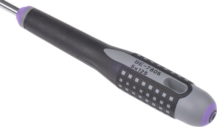 Produktbild Bahco ERGO Steckschlüssel für Sechskantschrauben mit langer Aufnahme und Gummigriff, 5 mm x 125 mm