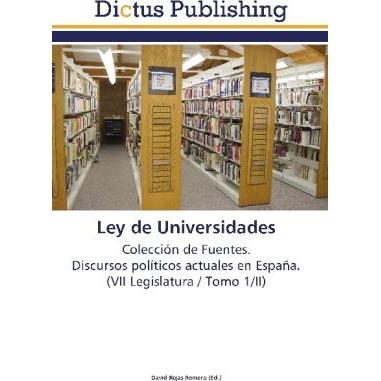 Ley de Universidades, Fachbücher