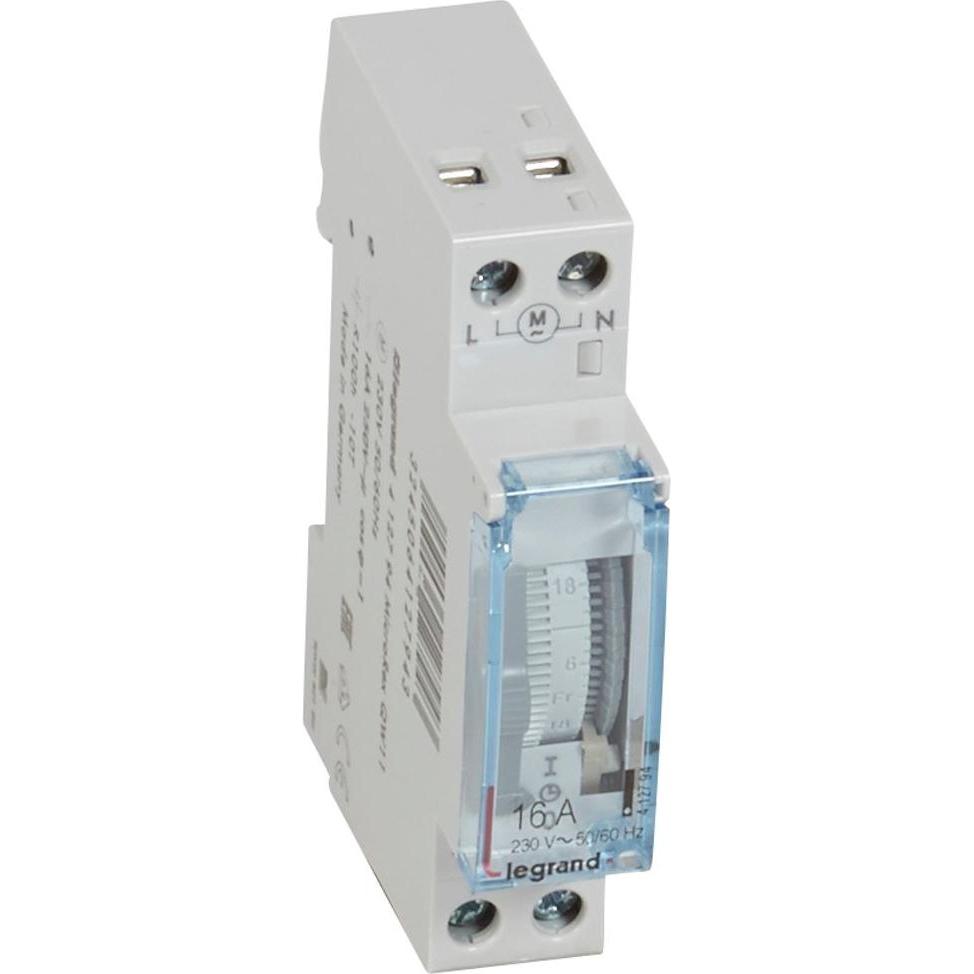 Thumbnail - Legrand, Zeitschaltuhr, LEG 412794 MicroRex QW11 230V 50Hz Wochenschaltuhr,qua.