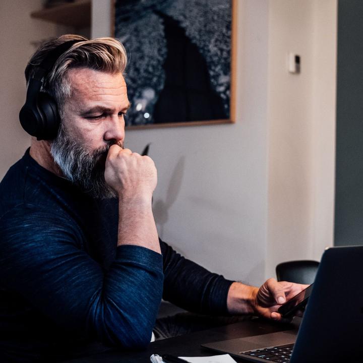 Produktbild Miiego BOOM ANC draadloze over-ear koptelefoon met active noice cancellation voor sport en ontspanning (ANC, Kabellos)
