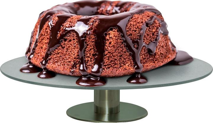 Produktbild Casativo Drehbare Servierplatte aus Glas mit Standfuss