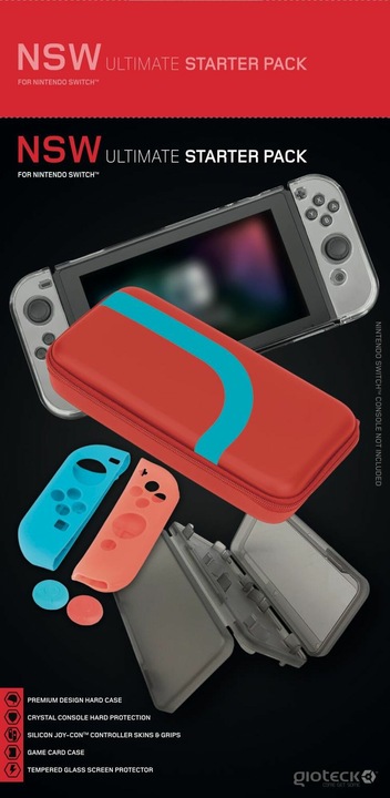 Actual product image Gioteck Nintendo Switch Essential Starter (Switch)