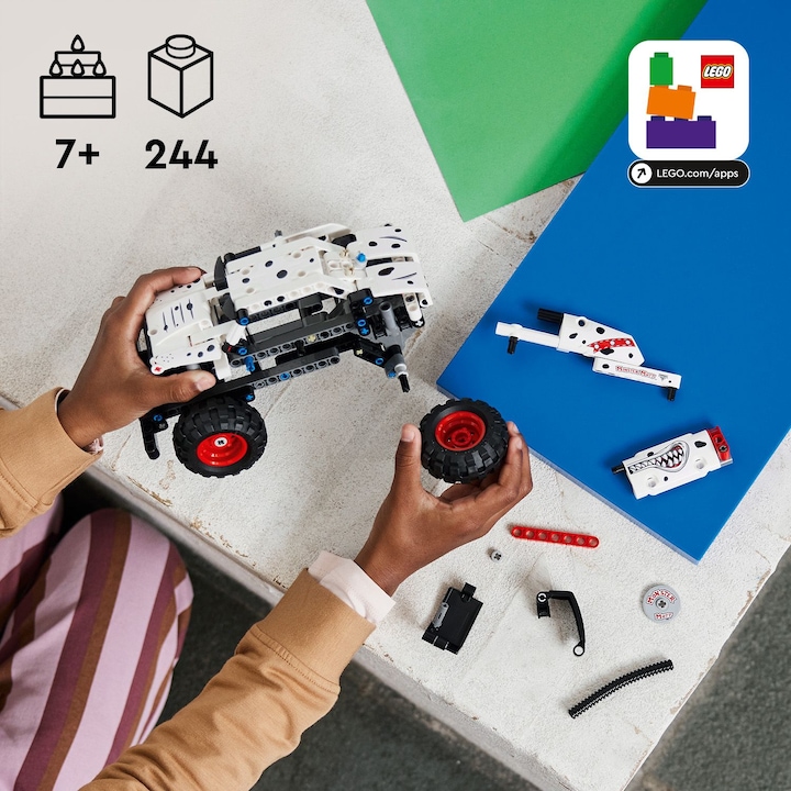 Actual product image LEGO Monster Jam Monster Mutt Dalmatian (42150, LEGO Technic)