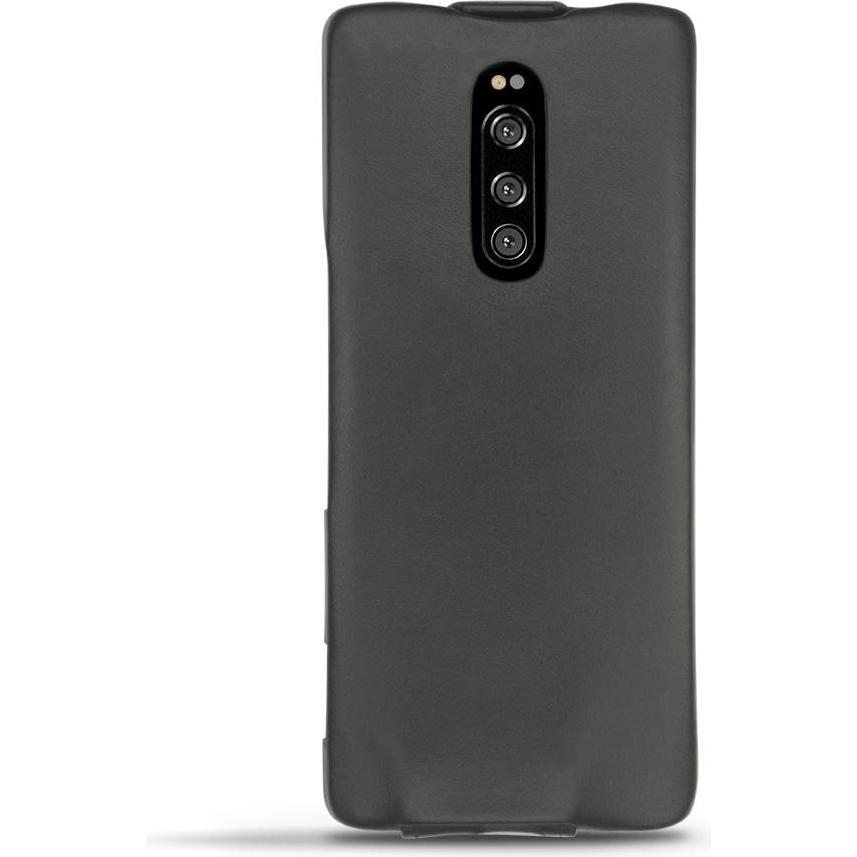 Thumbnail - Noreve Lederschutzhülle vertikal (Sony Xperia 1), Smartphone Hülle, Beige