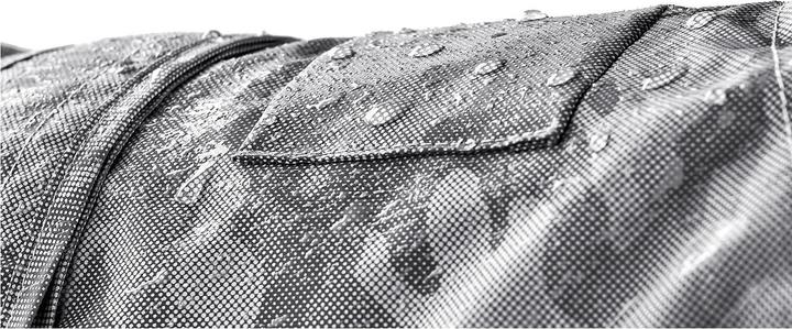 Image du produit Hunter Manteau de pluie Huka to go pour chiens Argent 30 (30, Imperméable pour chien)