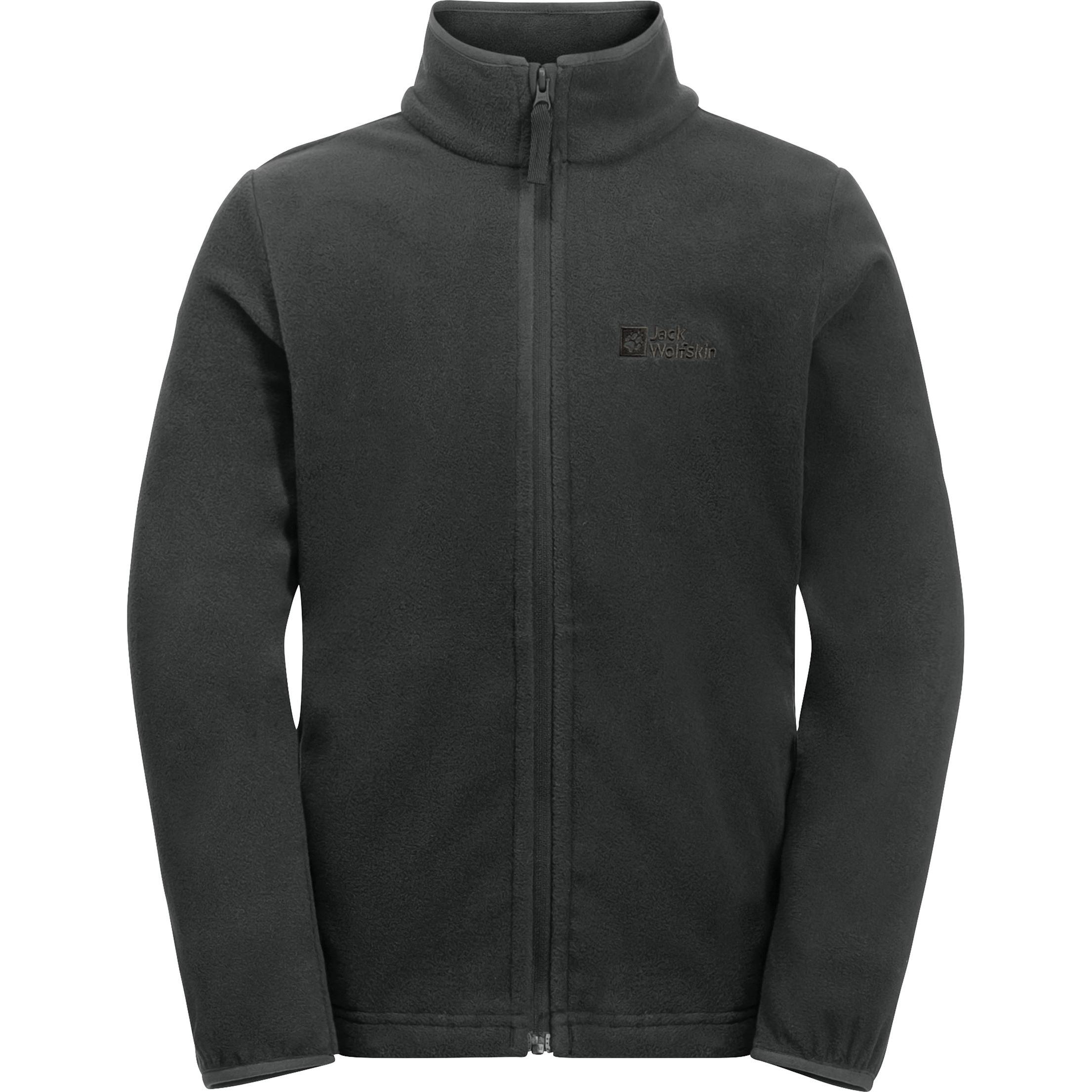 Jack Wolfskin, Jungen, Jacke, Taunus Jacket K (116), Schwarz, 116
