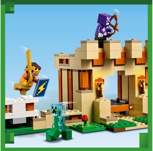 Produktbild LEGO Minecraft End-Of-Live Set Die Eisengolem-Festung - 21250 NEU! Teile 868x (21250, LEGO Minecraft)