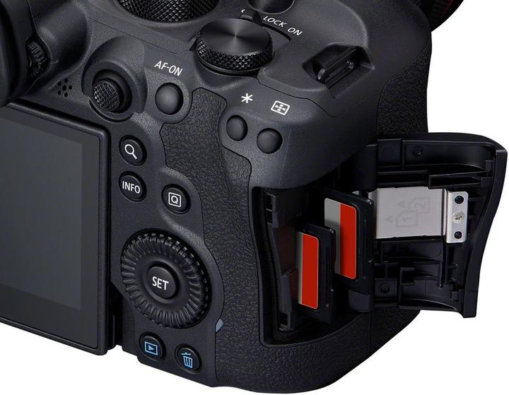 Actual product image Canon EOS R6 Mark II Body (EU) (24.20 Mpx, Full frame)
