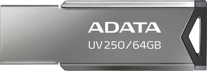 Produktbild Adata USB 2.0 Flash Drive UV250 64GB BLACK (64 GB, USB-A)