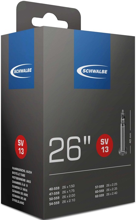 Actual product image Schwalbe Sv13 (Presta (SV), 26", 40 mm)