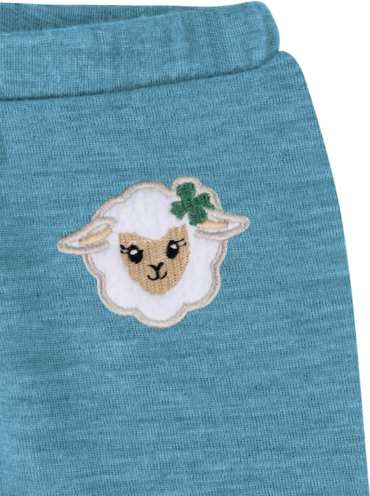 Immagine prodotto Normani Confezione da 3 pantaloni baby merino con piedini - 9543 (74)
