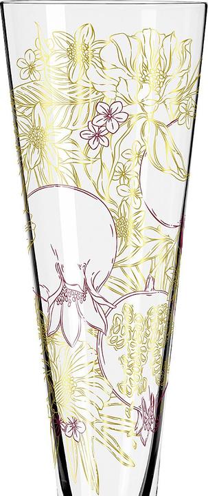 Produktbild Ritzenhoff Champagnerglas Goldnacht (20.50 cl, 1 Gläser, Sektgläser)