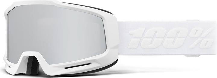 100% Okan Hiper White -Mirror Silver