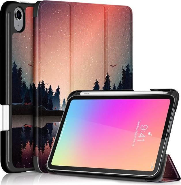 Produktbild MU Style Dreifach faltbare Hülle mit Muster (iPad mini 6)