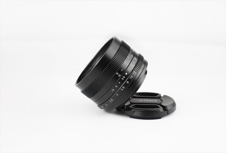 Actual product image 7artisans 50mm f/1.8, Sony E (Sony E, APS-C / DX)