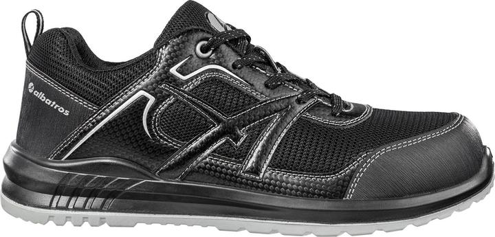 Productafbeelding Albatros RIDER BLACK LOW ESD SRC 6487902000038 ESD veiligheidsschoen S1P Schoenmaat (EU): 38 Zwart (S1P, 38)