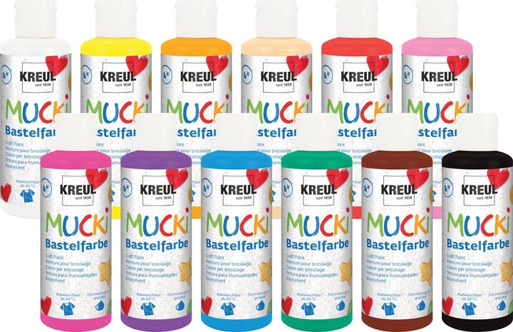 Actual product image Mucki Craft paint (Violet, 80 ml)