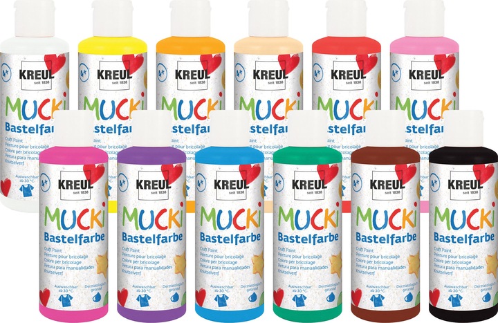 Produktbild Mucki Bastelfarbe (Violett, 80 ml)