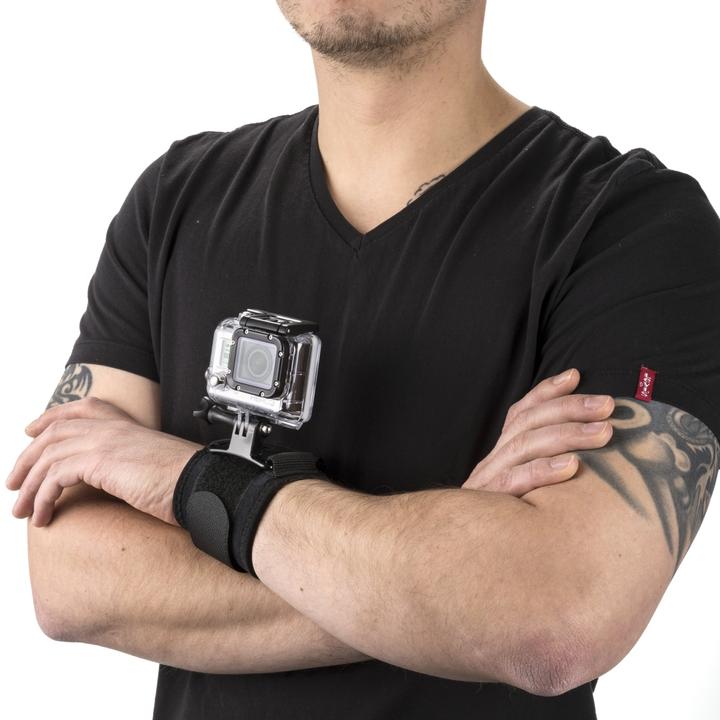Image du produit mantona Sangle de bras rembourrée pour GoPro (ACT-8030W, GoPro HERO8 Black)