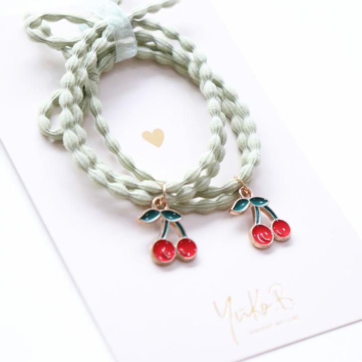 Image du produit Yuko.B Cerises (Élastiques à cheveux)