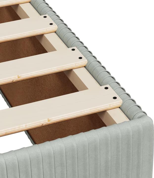 Produktbild VidaXL Bo x springbett mit Matratze 120 x 200 cm Samt (120 x 200 cm)