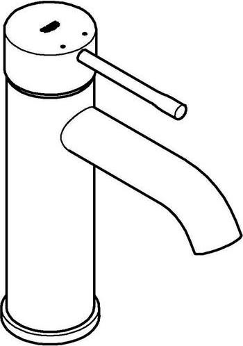 Image du produit Grohe Mitigeur monocommande pour lavabo ESSENCE Slim corps lisse Cool Sunrise brossé