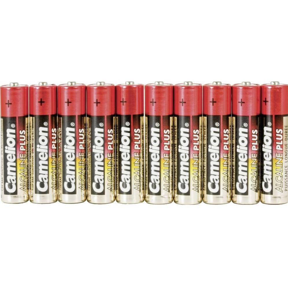 Thumbnail - Camelion Micro (AAA)-Batterie Alkali-Ma (10 Stk., AAA, 1250 mAh), Batterien + Akkus