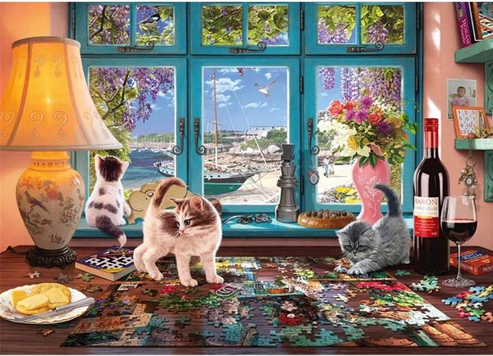 Actual product image Schmidt Spiele At the puzzle table (1000 pieces)