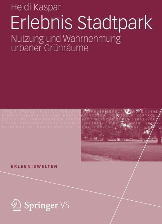 Produktbild Erlebnis Stadtpark (Deutsch, Heidi Kaspar, 2012)
