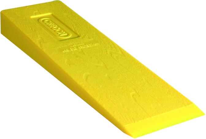 Actual product image Oregon Plastic wedge / felling wedge yellow 30 cm (Lawn mower, Chainsaw Sword)