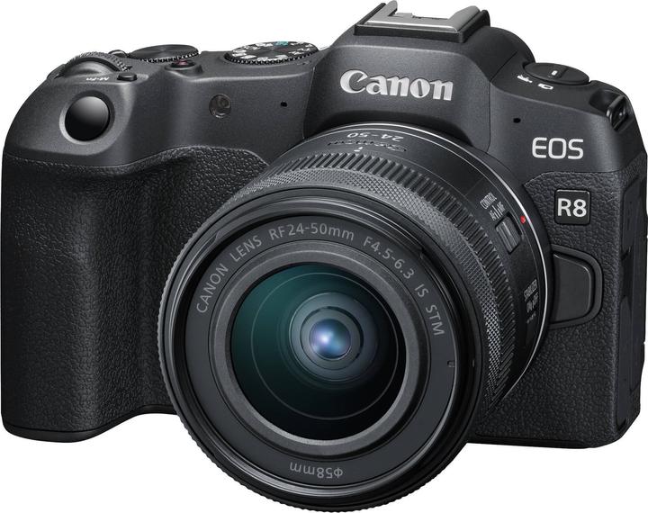 Produktbild Canon EOS R8 Kit - (EU) (24 - 50 mm, 24.20 Mpx, Vollformat)