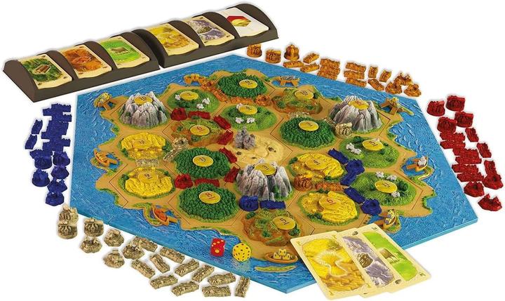Actual product image Kosmos FKS6822620 - Catan - 3D Edition, board game, for 3-4 players, ages 10+ (DE edition) (German, 3 - 4 Players)