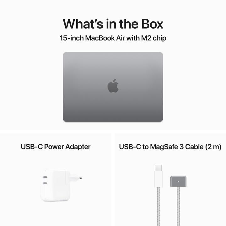 Productafbeelding Apple MacBook Air – 2023 (15", M2, 16 GB, 512 GB, CH)